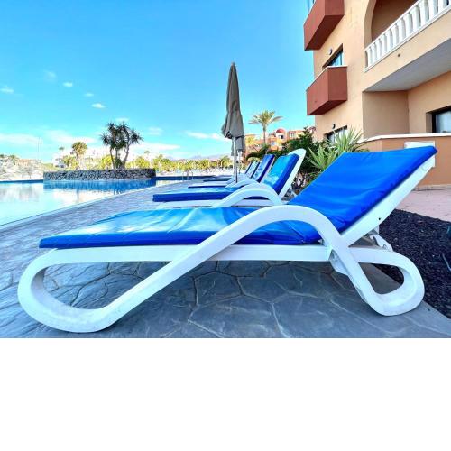 T1Standard Apartment with Wifi, AC and pool, well connected in the South of Tenerife