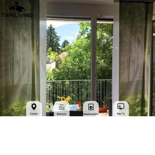 TAMLiving Zentrum Ruhe WIFI Küche Große Terrasse InternetTV