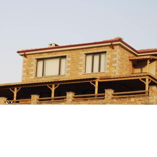 Taş Villa Ada Evi - 3+2 Dubleks, Verandalı