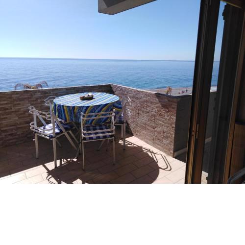 Terrace on the sea