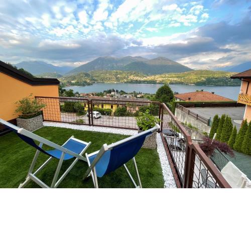 Terrazza panoramica vista lago
