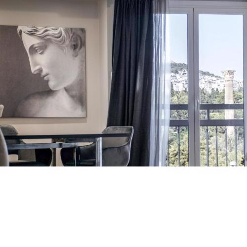 The Acropolis and Temple of Zeus Viewpoint Apartment