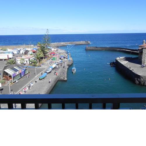 The fishing harbour Puerto de la Cruz