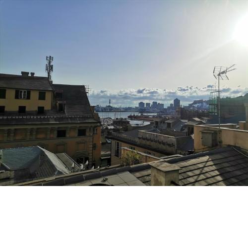 The house on the roof in Genoa