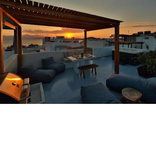 The Nine Graces - Agios Prokopios Beach Apartments -Option with terrace and jacuzzi