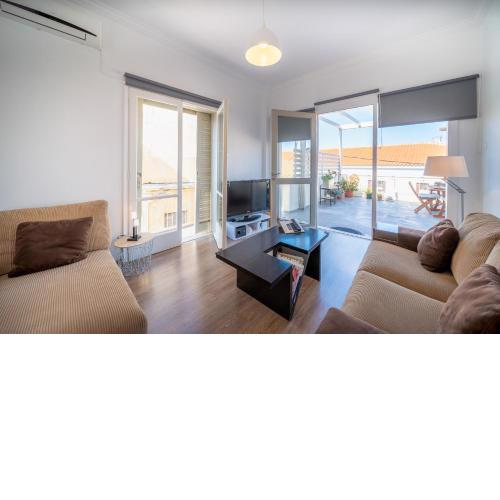 The ROOF - Flat Sea View in Aegina Town