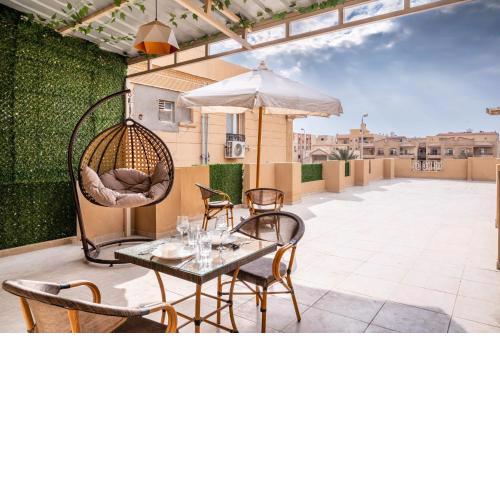 The Serene Suite A Rooftop Studio New Cairo