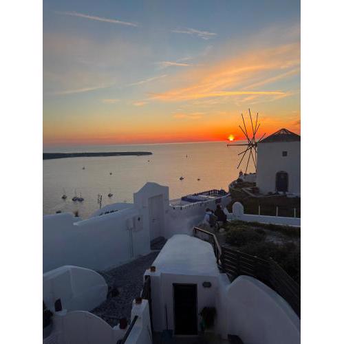 The Sunset Windmill