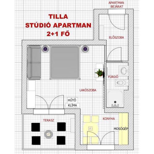 TILLA Stúdió Apartman Hajdúszoboszló