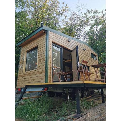 Tiny House in Garden with Sea View