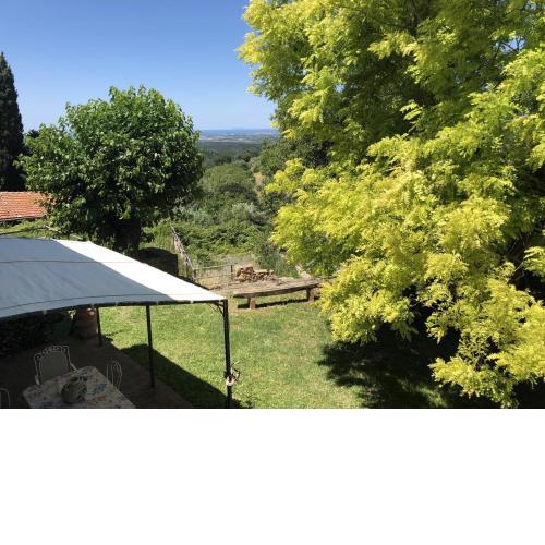 TOSCANA TOUR - Haus Malerin mit Meerblick eingezäuntem Garten