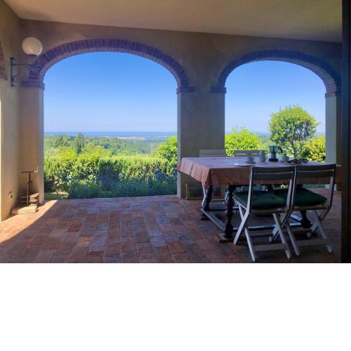 TOSCANA TOUR - Podere Morena with sea view, private terrace, Greg