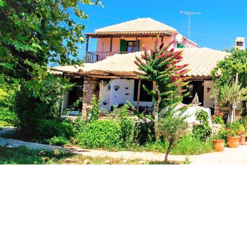 Traditional house in a natural oasis