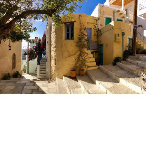 Traditional Medieval Stone house in "Ano Syros"