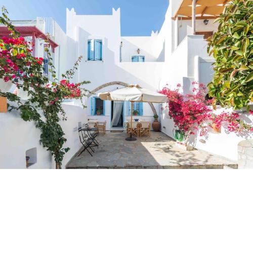Traditional Two Story House in Galanado Naxos