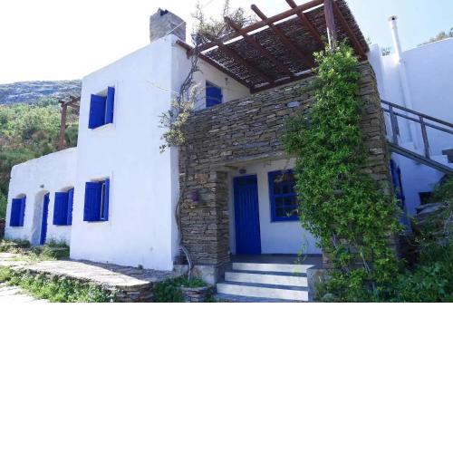 Traditional Village House On Kea
