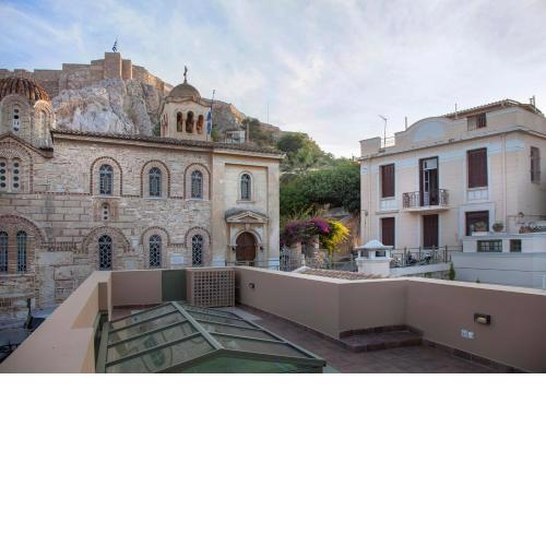 Tripodon Plaka In the shade of Acropolis by GHH