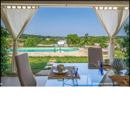 TRULLO PARADISE con PISCINA PRIVATA PER 6