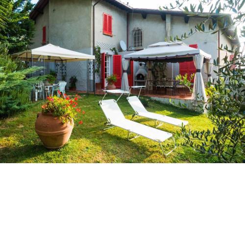 Tuscan countryside at the spa