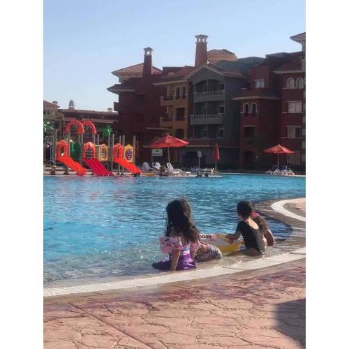 two bed room and private garden in porto sharm vip