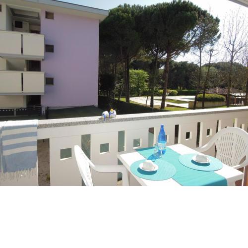 Two-Bedroom Apartment with balcony, 50 meters from the beach