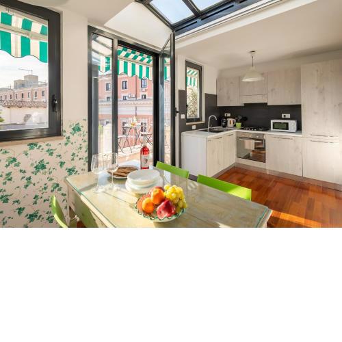 Two Bedrooms Central Terrace with a View