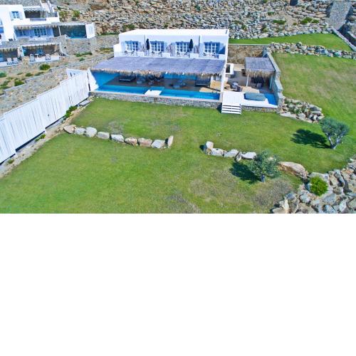 Unique Myconian Villa 6 Bedrooms Super Paradis Villa Unbelievable Sea Mountain Views Elia Beach