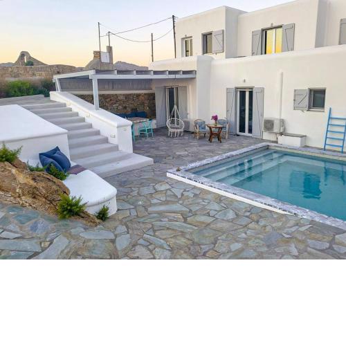 Unique Sea View Mykonos Villa