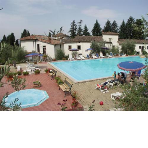 Unique villa in Pelago with swimming pool