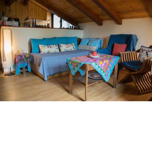 Vasilikos Lovely Woodhouse with Sea view in a Farm
