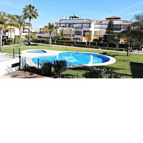 Vera Playa 2 hab 2 WC parking AA, Wifi, padel piscina climatizada y verano Lomas de mar