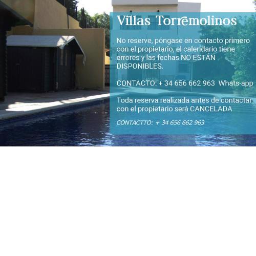 Verde y piscina cerca de Málaga
