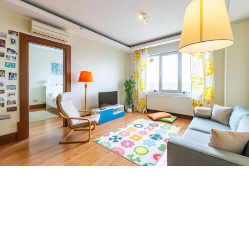 Vibrant Residance Flat With City View in Umraniye