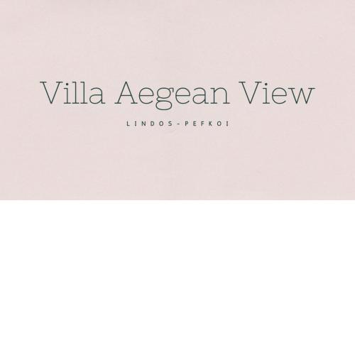 Villa Aegean View Lindos-Pefkoi