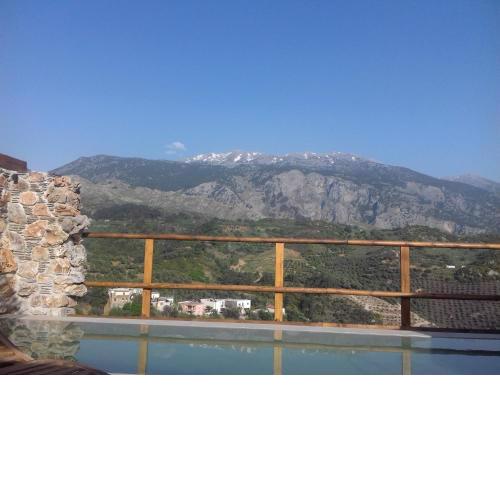 Villa Aeolus with private overflow, endless, heated pool