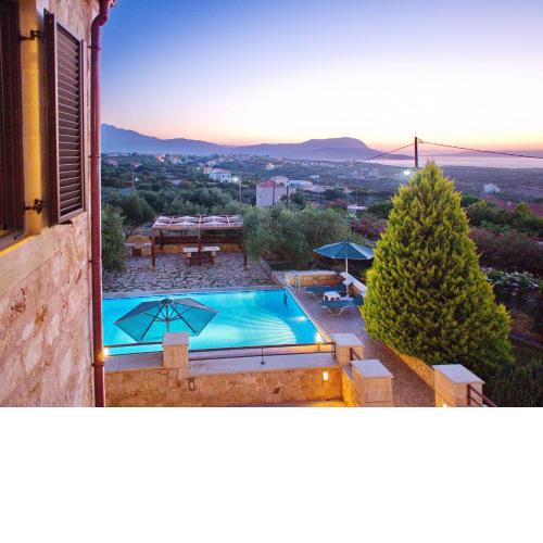 Villa Afrati Sea Views Pool AC