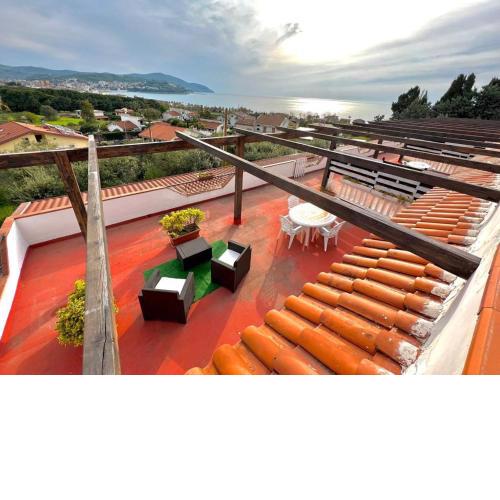 VILLA AGROPOLI CON TERRAZZA VISTA MARE