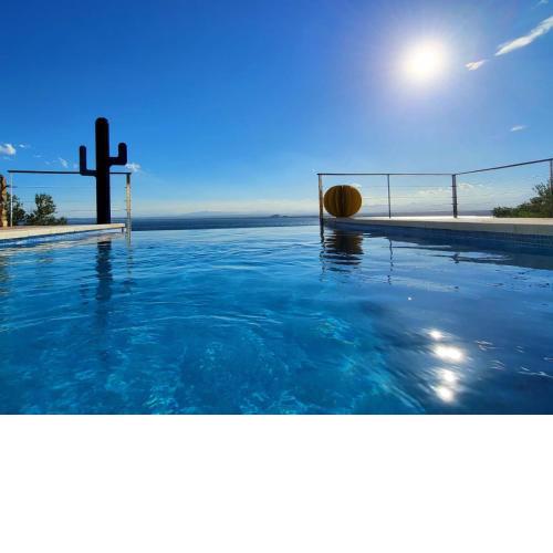 Villa Alco en Roses con vistas preciosas del mar