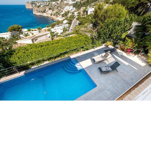 Villa Alegría with pool & sea view Cala LLamp in Port Andratx