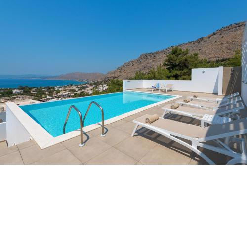 Villa Allegra with pool in Pefkos, Lindos area