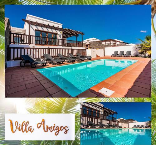 Villa Amigos 200 MQ, with bar, Hot pool, billiard and bbq