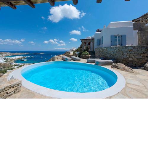 Villa Ammonite with heated pool by Diles Villas