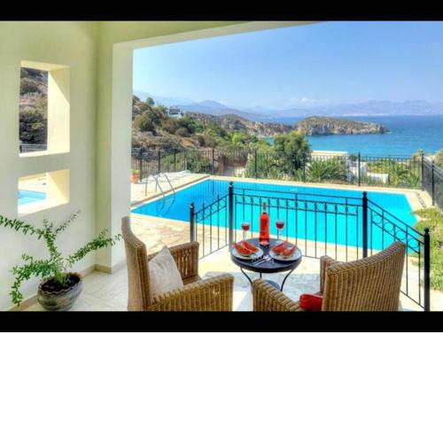 Villa Ares with private pool and a spectacular seaview