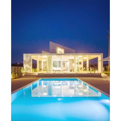 Villa Arillà con piscina e padel