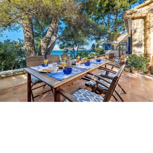 Villa Ca'n Blau, big terrace with amazing sea views