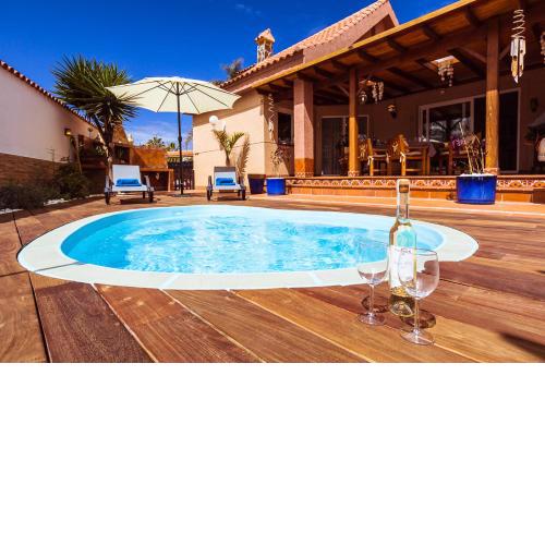 Villa Centrum Corralejo Beach private pool free wiffi