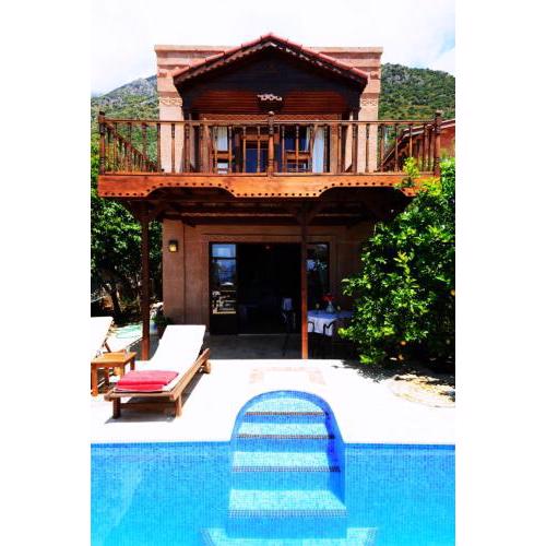 Villa Chateau Kalkan - Sea View And Turkish Bath