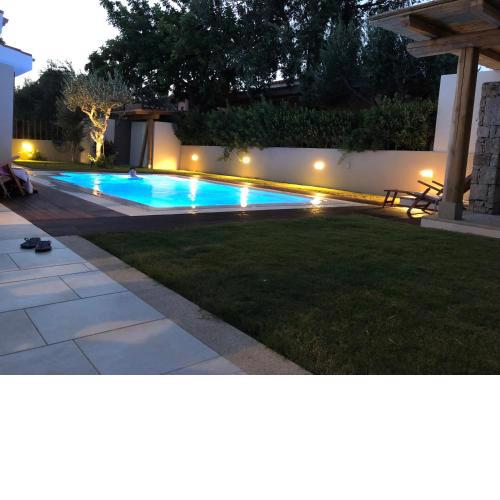 Villa con piscina privata vicino spiaggia campu longo