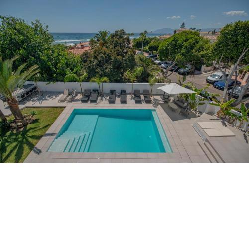 Villa Costabella Marbella at the beach