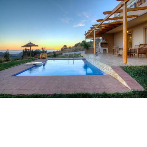 Villa Despina 2 Plakias Private Villa, Private Swimming Pool Garden, Panoramic Sunset